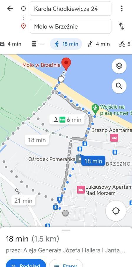Mieszkanie Brzeźno przy plaży Gdańsk Zewnętrze zdjęcie